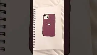 Recreated my iPhone 🩷 #art #sketch #draw #drawing #iphone #sketching #sketchful #artist #artwork