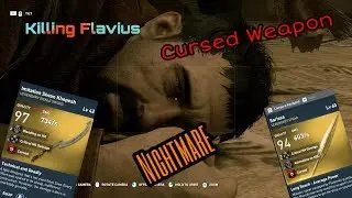 Killing Flavius[Boss Fight]With A Cursed Weapon On Nightmare Mode[60FPS]