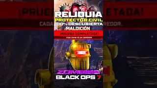 RELIQUIA PROTECTOR CIVIL SOLUCIONADA #bo7zombies #shorts #codzombies #bo7 #fypシ #fypシ゚ #fyp #cod