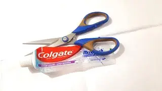 Colgate Tube Ka Sahi Use | Craft With Toothpaste Tube | Empty Toothpaste Tube Craft | Colgate Tube