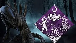 Dead by Daylight - Scourge Hook Only Build on the Xenomorph!!