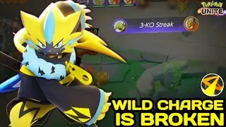 Never Mess With Wild Charge Zeraora Anyways You Pay For That ⚡ Pokemon Unite | NINZA PLAYS