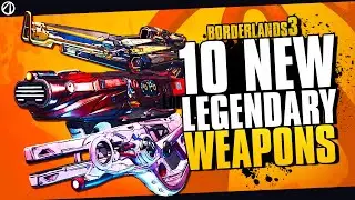 Borderlands 3 | 10 NEW LEGENDARY DLC WEAPONS & Unkempt Harold is Back! (BL3 Bounty of Blood DLC)