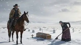 &iexcl;Enterrando a su hija sola en la nieve! 😱 Un ranchero lo deja todo para ayudarla