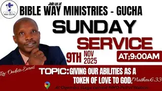 GIVING OUR ABILITIES AS A TOKEN OF LOVE TO GOD