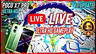 POCO X7 PRO NEW UPDATE 4.1 TEST 120 FPS FULL GRAPHICS CONTROL SENSİVİTY AND Gameplay