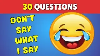 Avoid Saying The Same Thing As Me 🤔 MEGA CHALLENGE 🔥