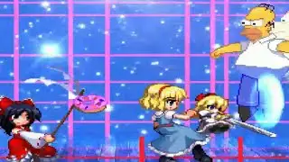 Arcski's RMS #1: Reimu Hakurei (and co.) vs. Homer Simpson