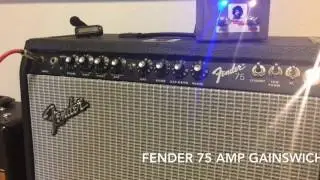 fender75amp gainboost swich