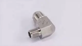 DEFLOK JIC Connection Flare Twin Fitting Steel Ferrule Fittings  37 Degree Flare Male JIC Elbow