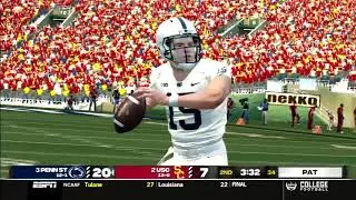 Penn St. QB Drew Allar hits a wide open WR for a 37-yard TD | 2023 CFP Highlights