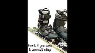 How to adjust your demo ski binding