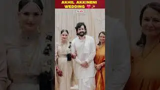 Akhil Akkineni and Zainab&rsquo;s Wedding ❤️✨ #akkinenifamily #nagarjuna #amala #nagachaitanya #shobita