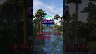 CraftGalaxy is officially live! Join us in our survival towny server at craftgalaxy.net(Java 1.21.5)
