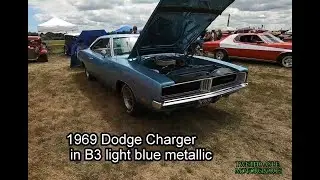 1969 Dodge Charger in B3 light blue metallic