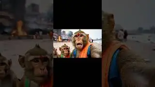 Monkey Farmer Fixes Tractor and Plows BeetField - Farm Work |Funny Monkey Kids #monkey