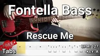 Fontella Bass - Rescue Me (Bass Cover) Tabs