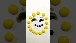 &ldquo;Smile 😊 | Water Drop Color Mixing Art 🎨💧&rdquo;#art#short