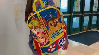 Senior girls' backpack tradition livens second sem