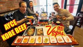 ALL YOU CAN EAT Kobe Beef KBBQ Buffet W/ @All You Can Vegas !