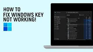 Как легко исправить проблему с неработающей клавишей Windows в Windows 11