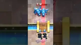 Electro Wizard VS Electro Dargon in Clash Royale #shorts
