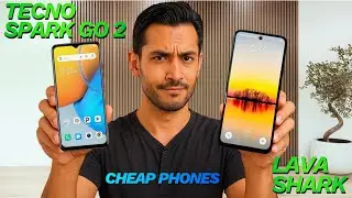 Lava Shark vs Tecno Spark Go 2 | Full Comparison 🔥 Which One is Better?