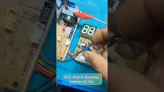 E121 Error In Samsung Inverter AC Pcb | E121 Error Solution |Samsung Ac Error Code Solution |