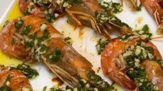gamberi alla griglia
