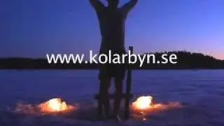 Kolarbyn Eco-lodge, Sweden - Floating sauna