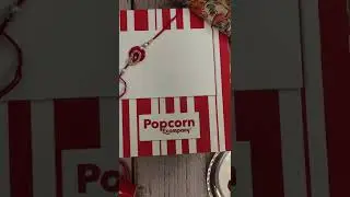 The sweetest way to celebrate the Festival of love. Popcorn rakhi gifting hamper.