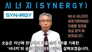 [파란TV] 31. 시너지 ( SYNERGY / 2019 한국 네트워크 마케팅 시장 매출 순위 8위)를 분석해보자! (공정거래위원회 자료 비교 분석)