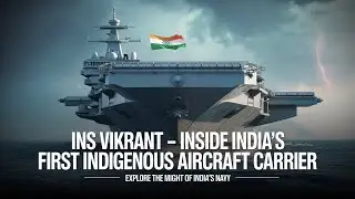 INS Vikrant &ndash; Внутри первого индийского авианосца-гиганта, покоряющего моря