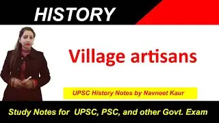 Village artisan | The village artisans during medieval period | NCERT History