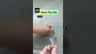 How do you open ampule , break glass ampule and withdrawal an ampule injection #preparation