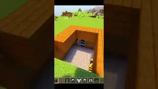 Starter-Base #minecraft #secrets #tutorial #shorts #viral #redstone