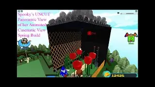 &hearts;&hearts;&hearts; Spooky's UNCUT Panoramic View of her Animated Spring Build - April Showers Bring May Flowers