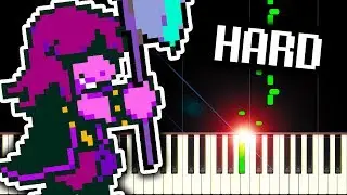 VS. SUSIE from DELTARUNE - Piano Tutorial