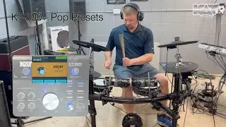 KAT KT-300 Electronic Drum Kit - Pop Presets