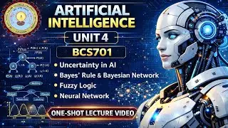 Artificial Intelligence Unit 4| Uncertainty in AI | Bayes Rule | Bayesian Network |BCS701