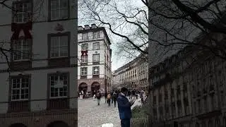 Beautiful Streets of Strasbourg ✨🏘️ #strasbourg  #france  #streetviews   #explorefrance  #shorts
