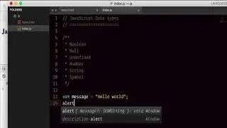 Javascript Tutorial Part #005 Javascript data types and typeof operator# PROACTIVE Tutorial