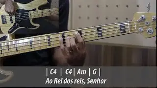 Tua Igreja Canta - ( Videoaula Baixo) - Israel Salazar