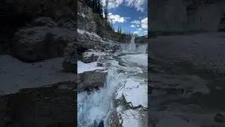 Crescent Falls Alberta #albertaparks #hiking #hikingmom #albertarockymountains #davidthompsoncountry