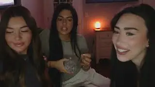 Christina and Amber stream with special guest