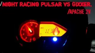 Night Riding with pulsar 150