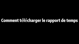 🚨 HapAttend Pointeuse Horaire: Guide Complet pour T&eacute;l&eacute;charger le Rapport de Temps de Travail