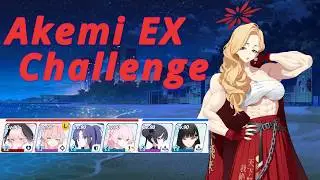 [Blue Archive] Akemi EX Challenge (3-star clear)