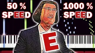 RUSH E but it's 50 to 1000% SPEED !!