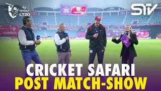 Cricket Safari Post-Match Show | Desert Vipers vs MI Emirates | Final | DP World ILT20 | M3Y1K